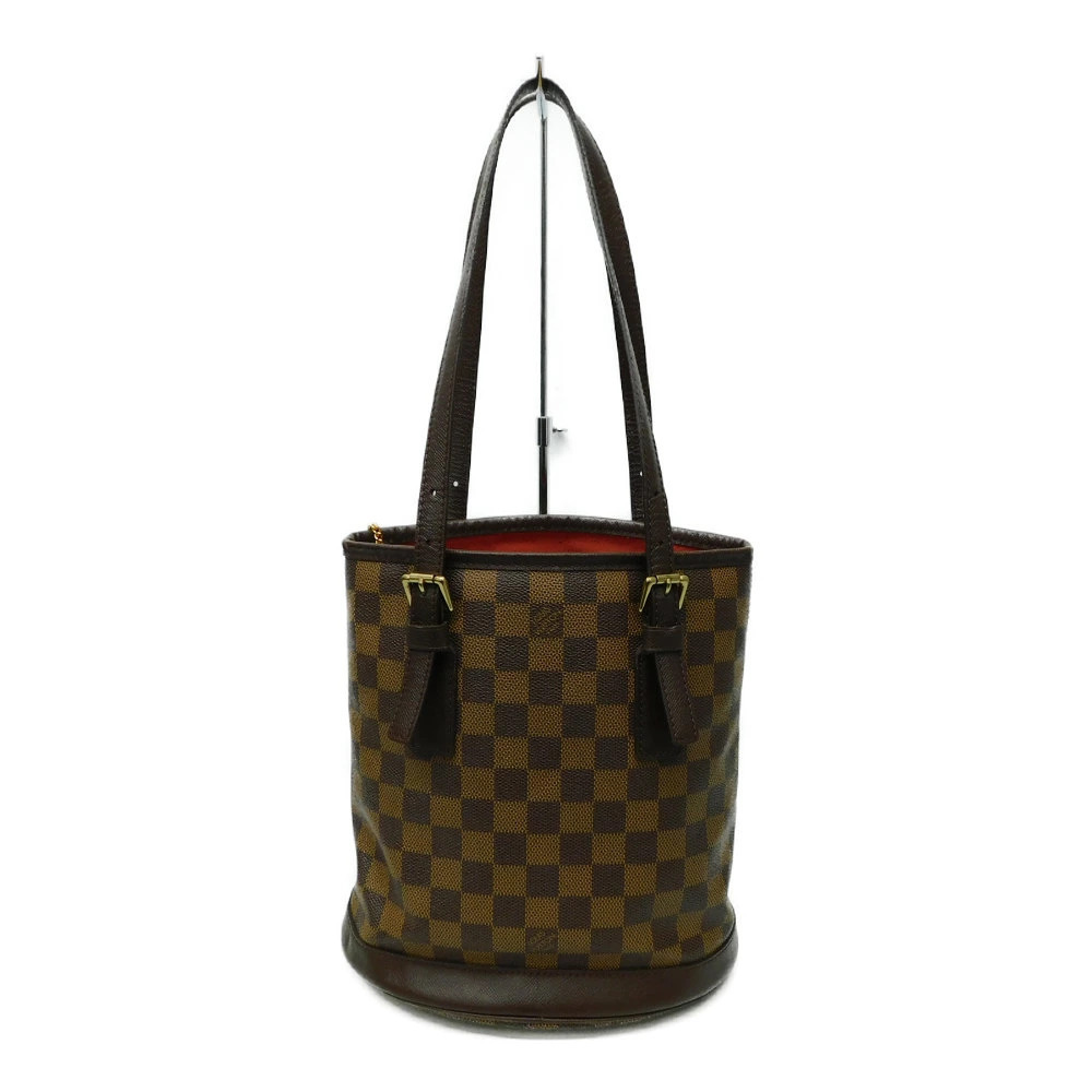 Louis Vuitton Brown Mare Shoulder Damier Bag Brown Ebene Bucket Brown